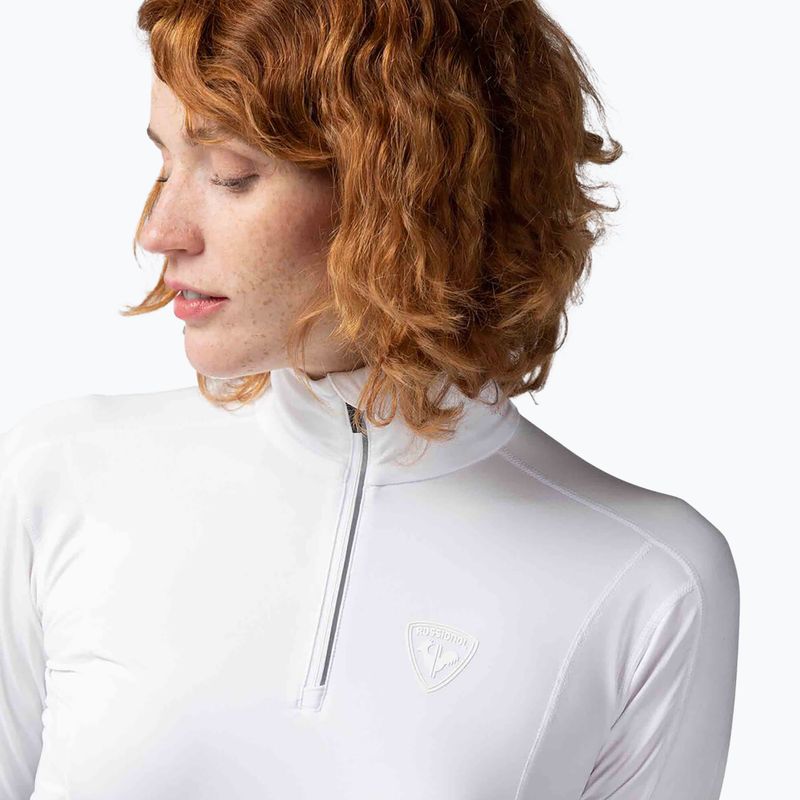 Bluză termică damă Rossignol Classique 1/2 Zip white 6