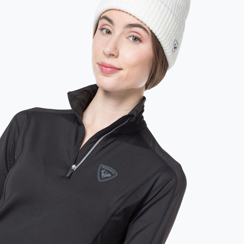 Bluză termică damă Rossignol Classique 1/2 Zip black 4