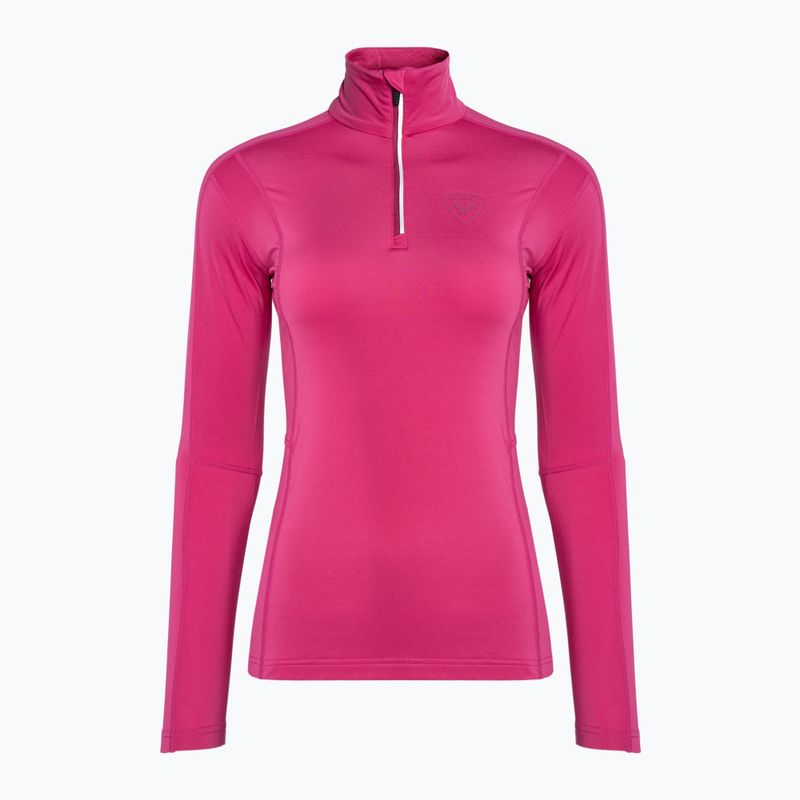 Hanorac termic pentru femei Rossignol Classique 1/2 Zip roz orhidee 6