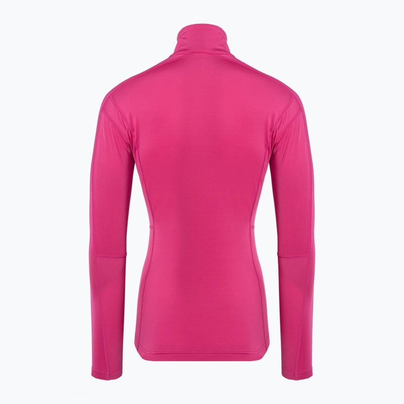 Hanorac termic pentru femei Rossignol Classique 1/2 Zip roz orhidee 7