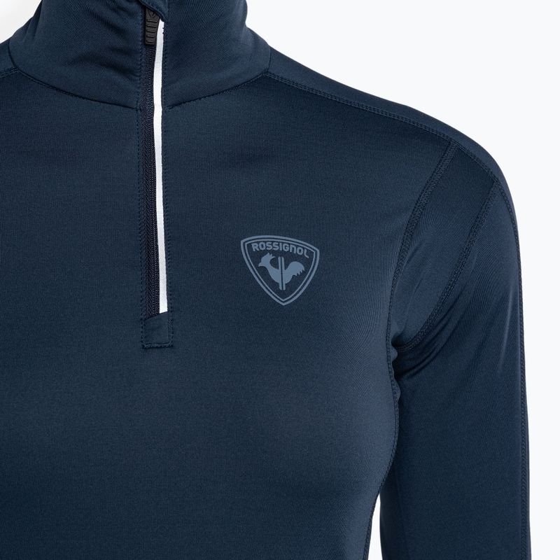 Bluză termică damă Rossignol Classique 1/2 Zip dark navy 9