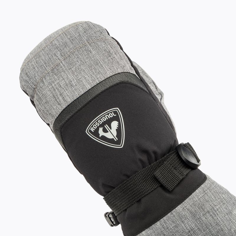 Mănușă de schi pentru bărbați Rossignol Type Impr M heather grey pentru bărbați 4