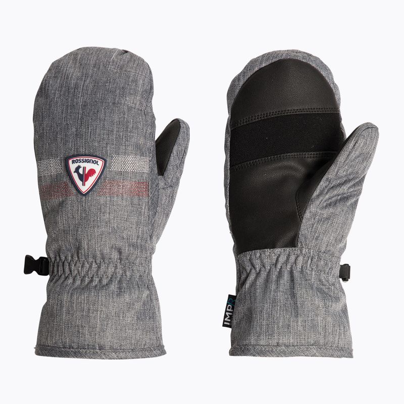 Mănuși de schi pentru copii Rossignol Jr Roc Impr M heather grey