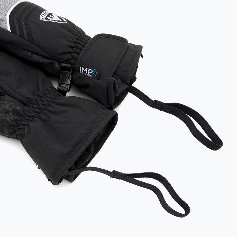 Mănuși de schi pentru copii Rossignol Jr Tech Impr M heather grey 6