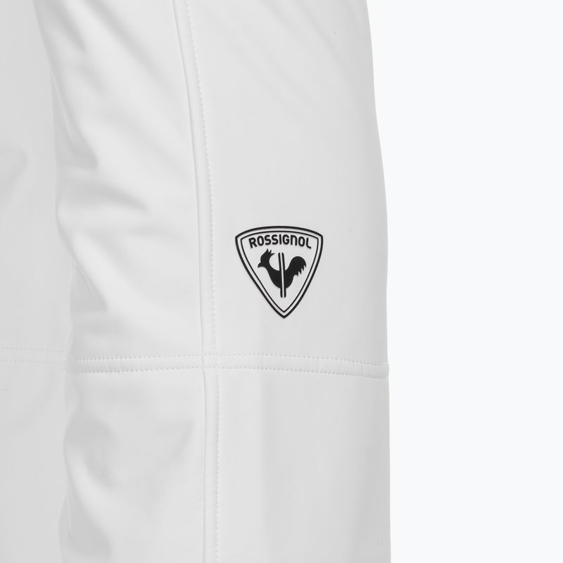 Pantaloni de schi Rossignol Ski Softshell pentru femei, alb 9