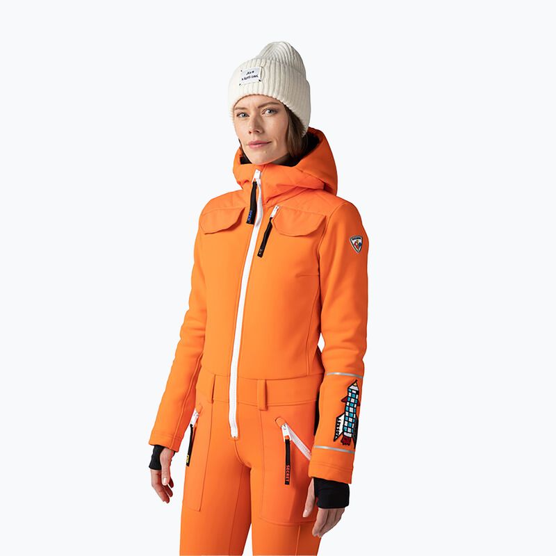 Rossignol Sublim Overall pentru femei costum portocaliu 7