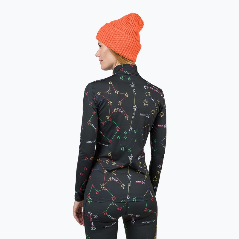 Bluză termică damă Rossignol Booster 1/2 Zip Top 100 black 2