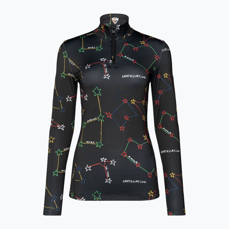 Bluză termică damă Rossignol Booster 1/2 Zip Top 100 black 7