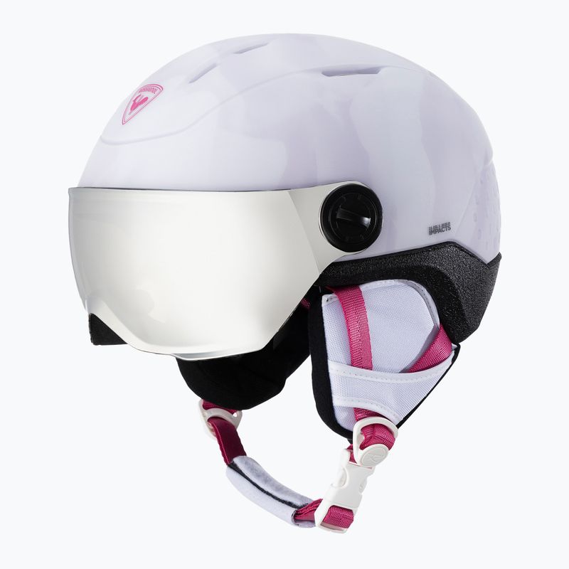 Cască de hochei pentru copiiRossignol Whoopee Visor Impacts white 6