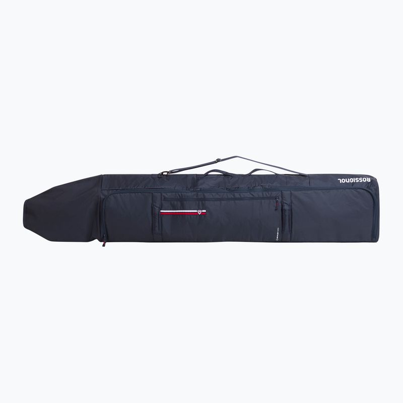 Husă pentru schiuri Rossignol Strato Extendable 2P Padded Wheeled 170-220 cm navy