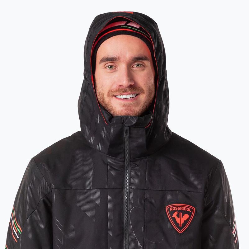 Jachetă de schi Rossignol Hero All Speed pentru bărbați, negru 5