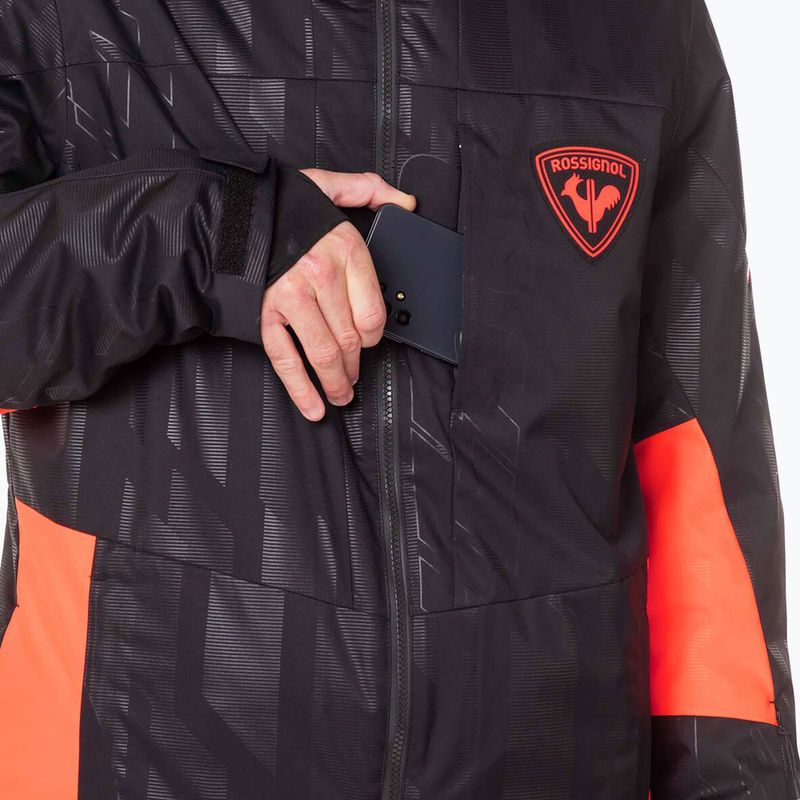 Jachetă de schi Rossignol Hero All Speed pentru bărbați, negru 10
