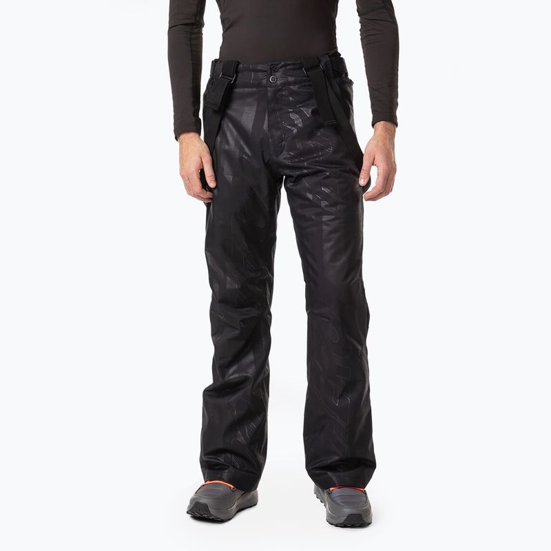 Pantaloni de schi Rossignol Hero pentru bărbați, negru 4