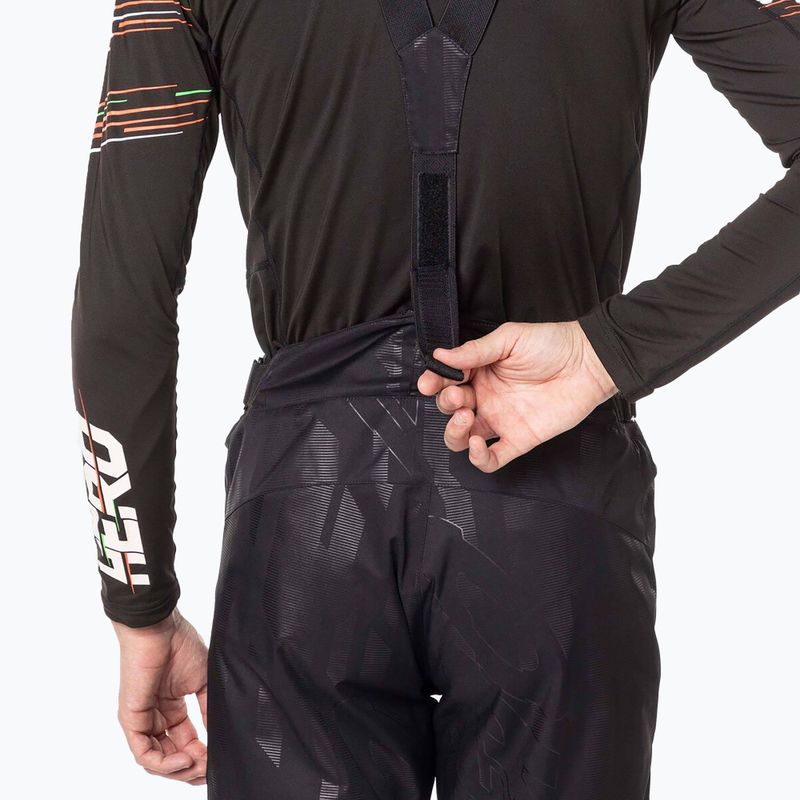 Pantaloni de schi Rossignol Hero pentru bărbați, negru 6