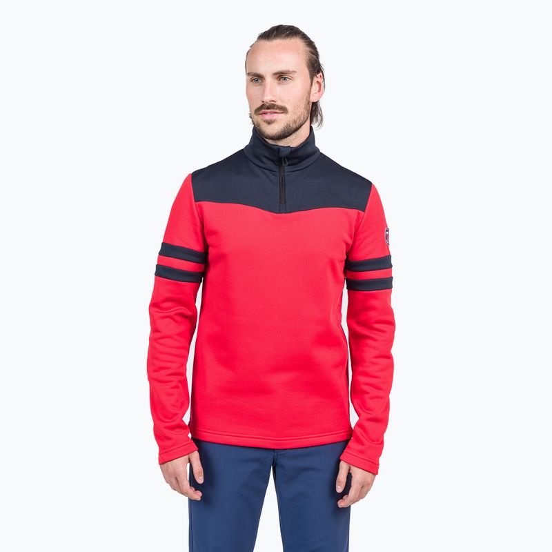 Rossignol Resort 1/2 Zip tricou sport roșu