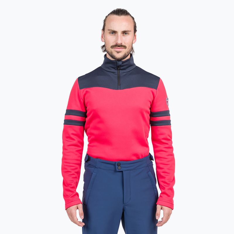 Bluză termică pentru bărbați Rossignol Resort 1/2 Zip sports red 4