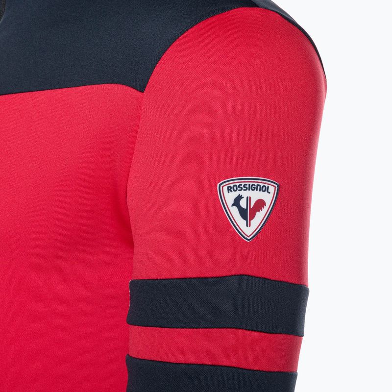 Bluză termică pentru bărbați Rossignol Resort 1/2 Zip sports red 9