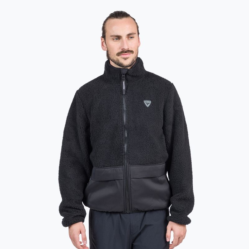 Bărbați Rossignol Fleece Sweatshirt negru