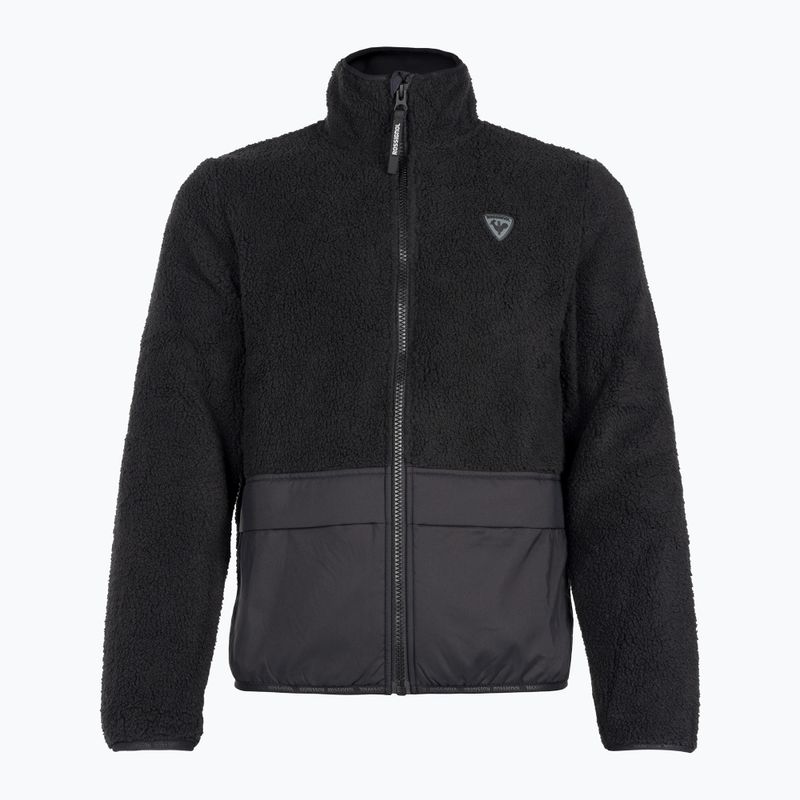 Bărbați Rossignol Fleece Sweatshirt negru 3