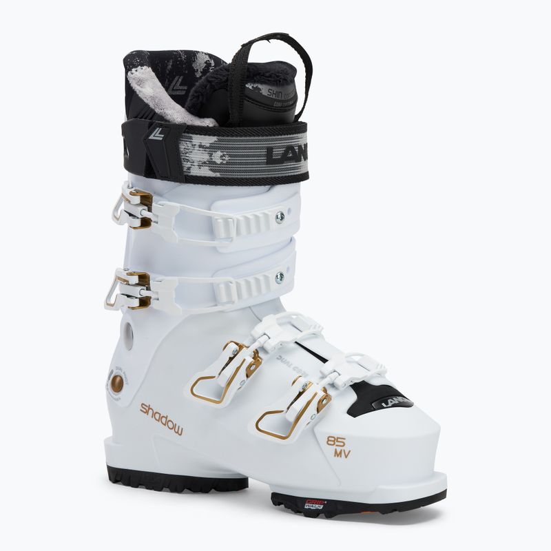 Ghete de schi pentru femei Lange Shadow 85 W MV GW white/gold