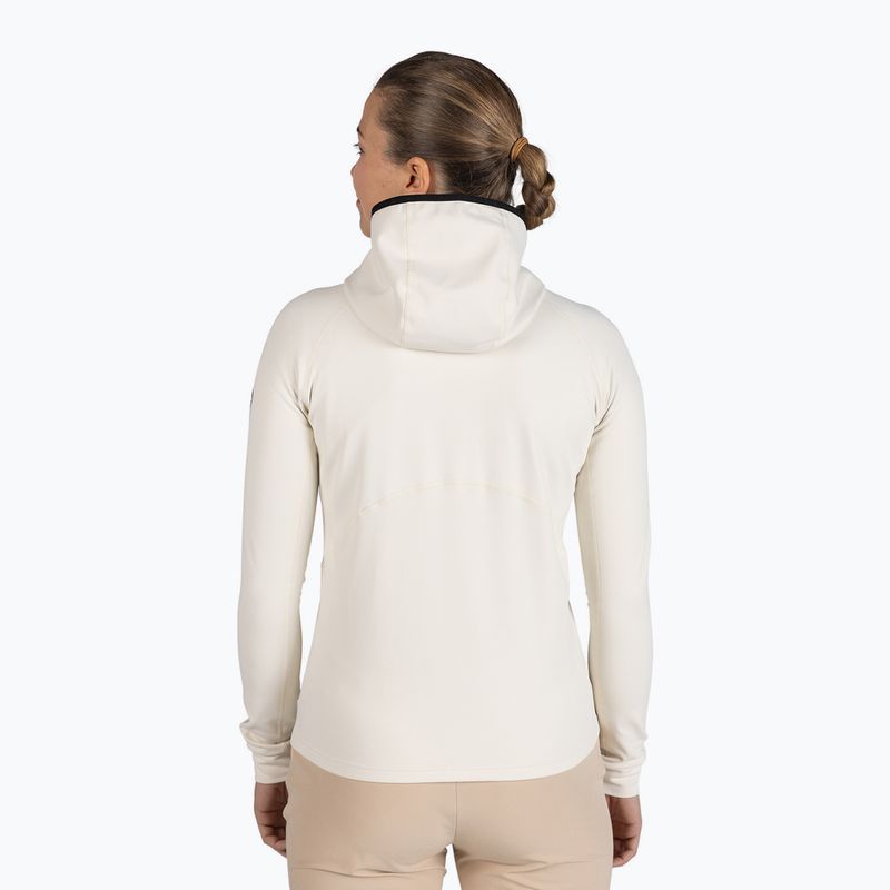 Bluză pentru femei Rossignol Mid Layer Thin Full Zip whitecap sand 3