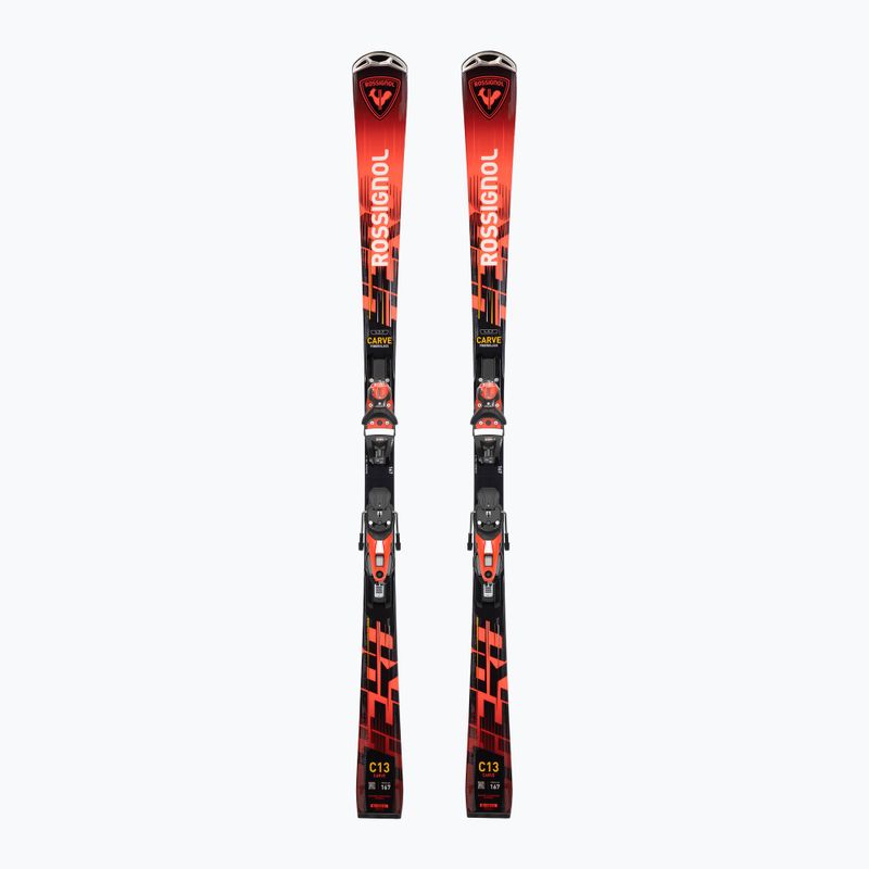 Schiuri de coborâre Rossignol Hero Carve K + legături NX 12 Konect GW 8