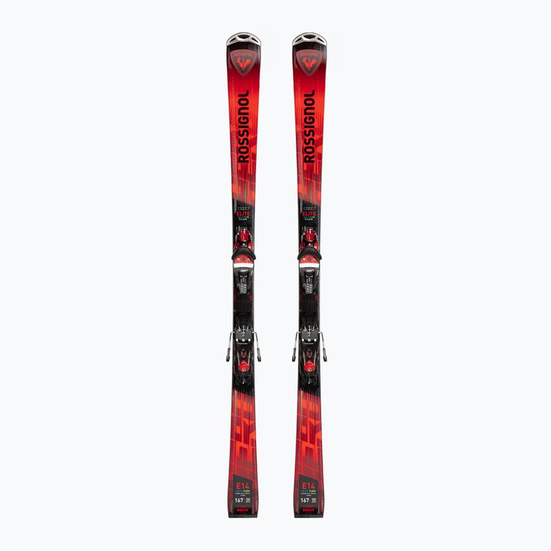 Schiuri de coborâre Rossignol Hero Elite MT TI CAM K + legături SPX12 black/red