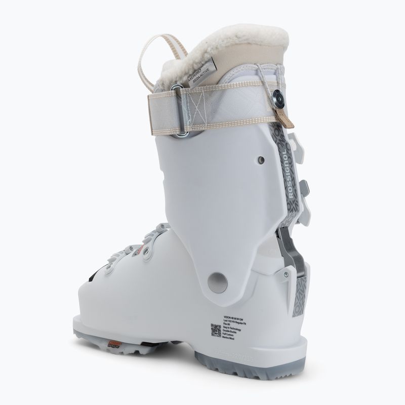 Încălțăminte de schi pentru femei Rossignol Vizion 4B 80 GW W white 2