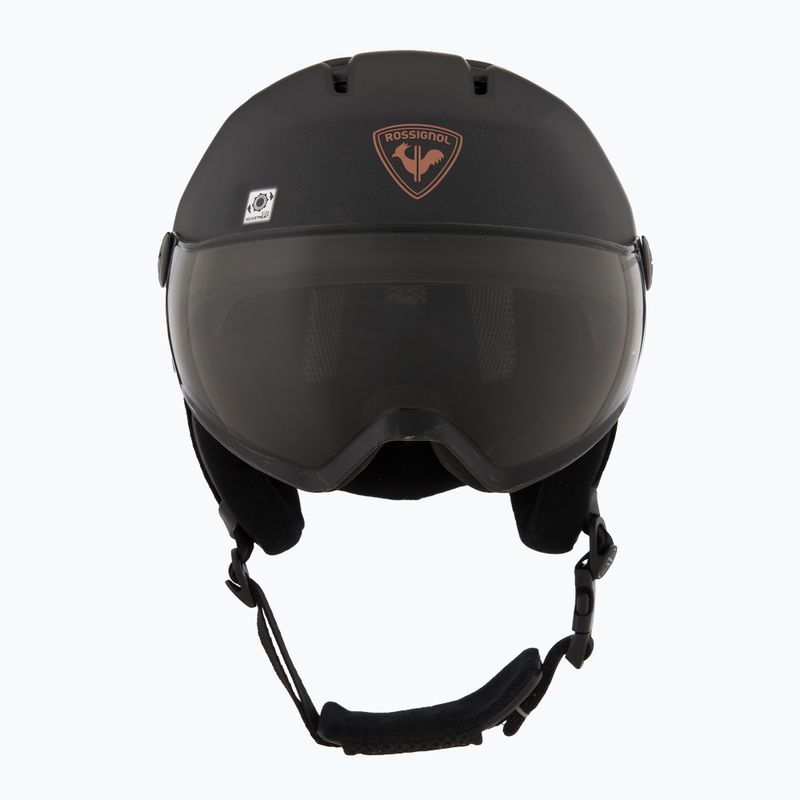 Cască de schi Rossignol Fit Visor Impacts Photo black 2