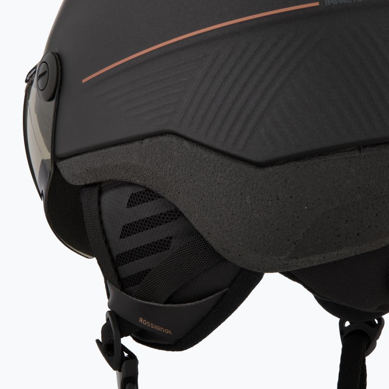 Cască de schi Rossignol Fit Visor Impacts Photo black 8