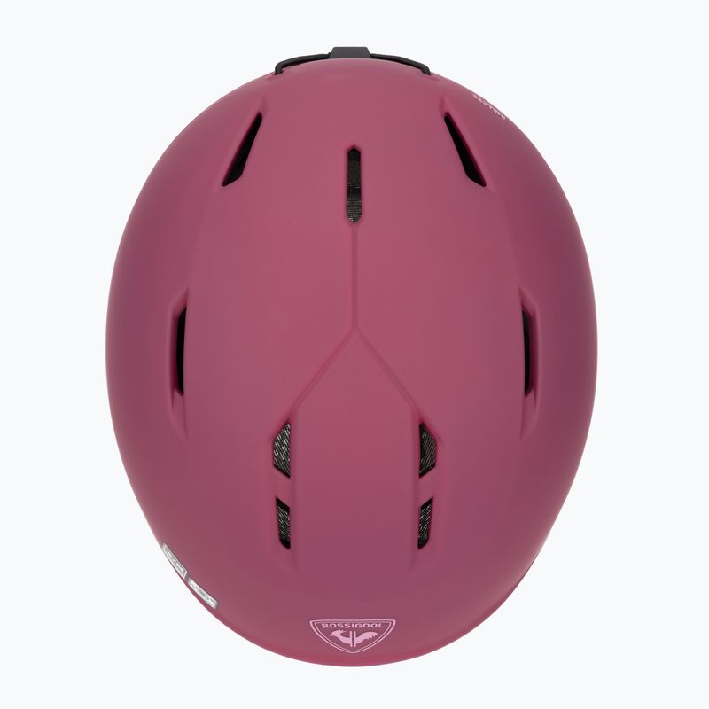Cască de schi pentru femei Rossignol Fit Impacts plum 6