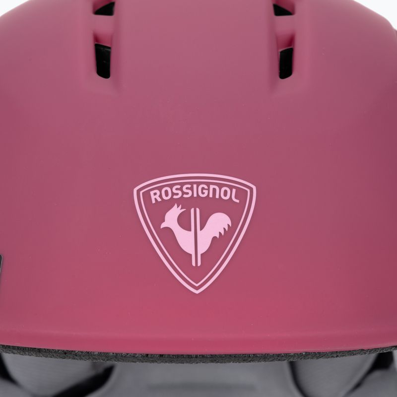 Cască de schi pentru femei Rossignol Fit Impacts plum 7