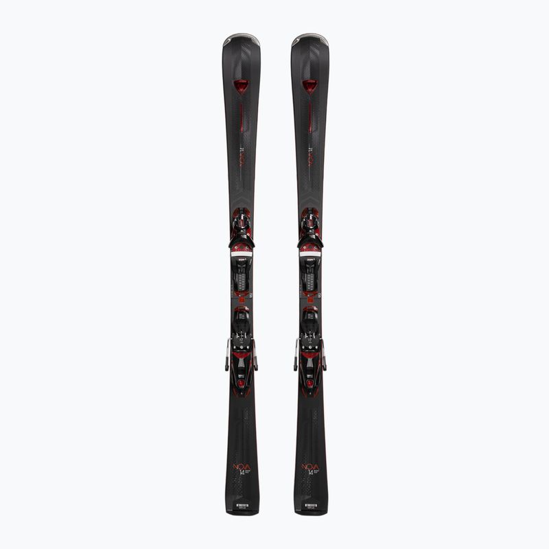 Schiuri de coborâre pentru femei Rossignol Nova 14 K + legături NX12 matte black/metallic black
