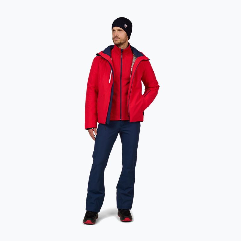 Bluză de schi pentru bărbați Rossignol Cieloalto Fleece Fz sports red 2