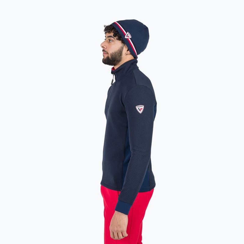 Bluză de schi pentru bărbați Rossignol Cieloalto Fleece Half zip dark navy 4