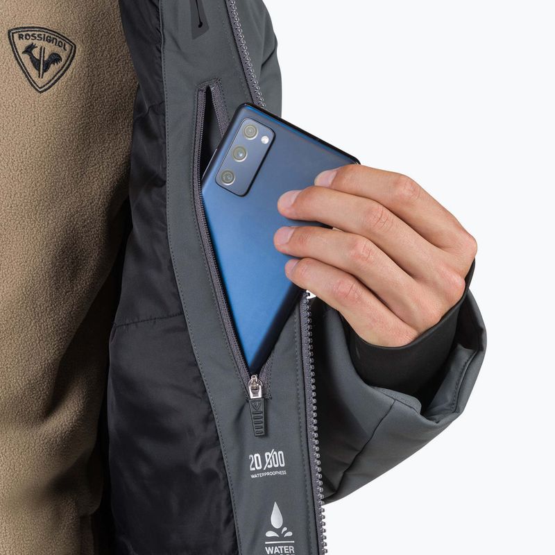 Geacă de schi pentru bărbați Rossignol Siz onyx grey 15