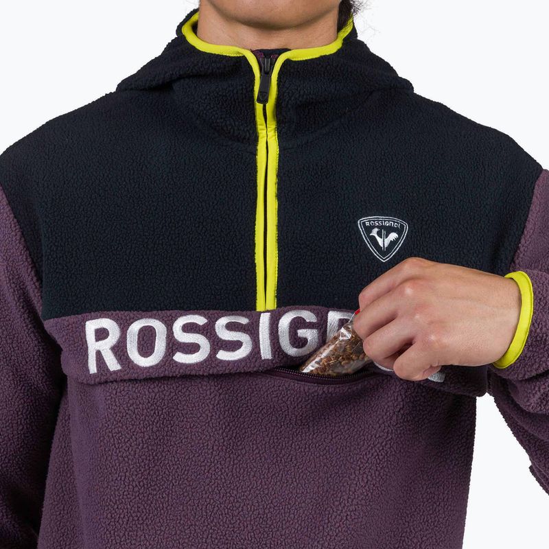 Bluză pentru bărbați Rossignol Alltrack Fleece mulberry 5