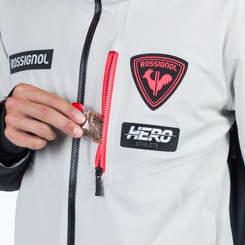 Geacă de schi pentru bărbați Rossignol Hero Blackside soft grey 9