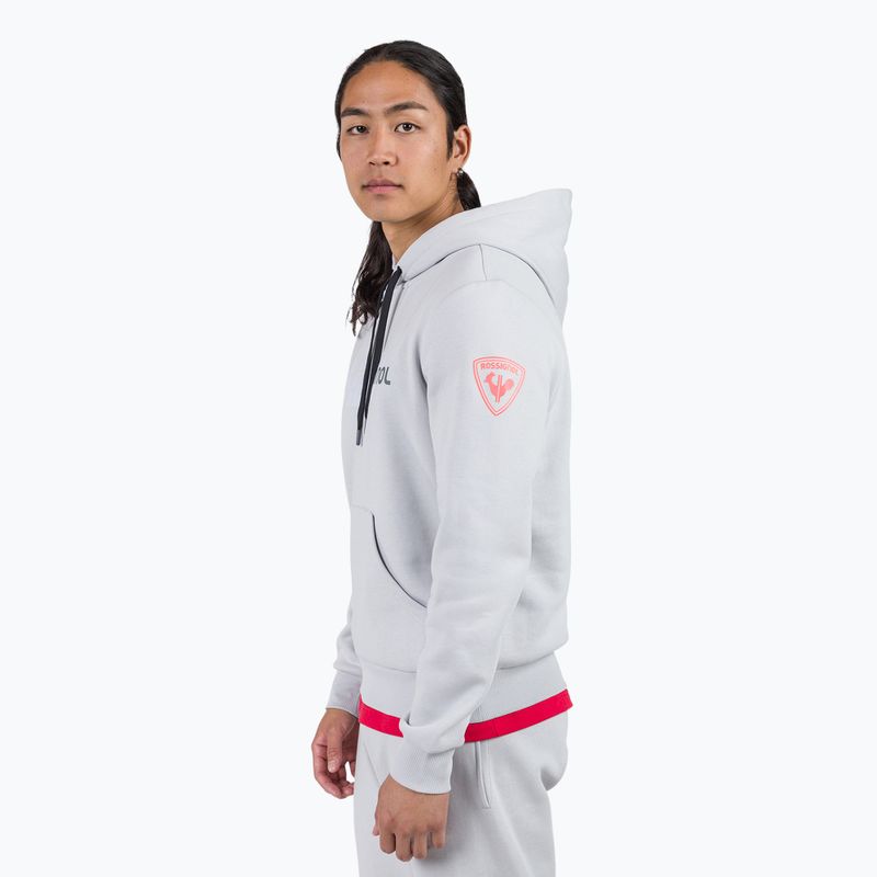 Bluză pentru bărbați Rossignol New Hero Hoodie soft grey 4