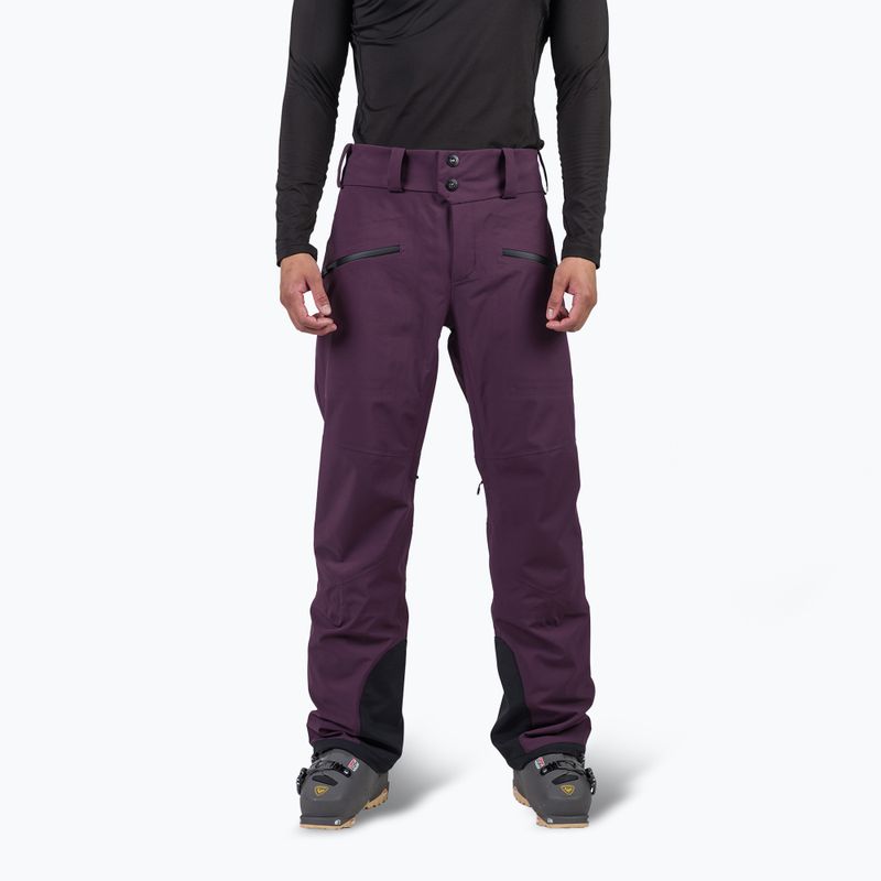 Pantaloni de schi pentru băbați Rossignol Evader mulberry