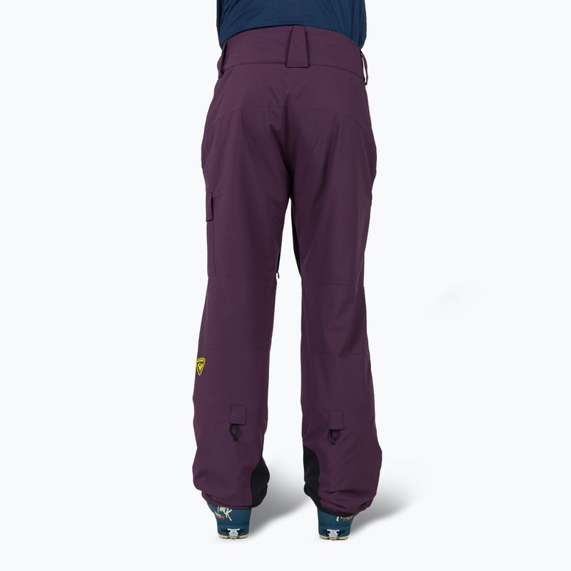 Pantaloni de schi pentru băbați Rossignol Relax mulberry 3