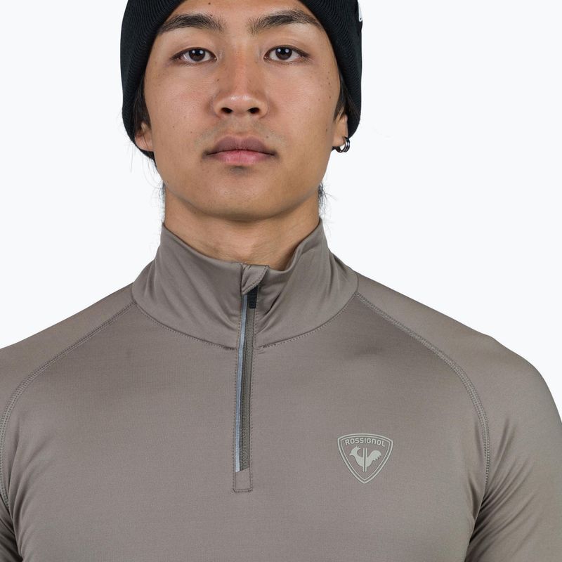 Bluză termică pentru bărbați Rossignol Classique 1/2 Zip dune 4