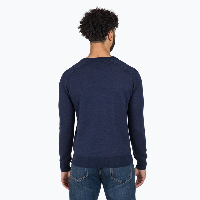 Bluză pentru bărbați Rossignol Jacquard Crew Neck dark navy 3