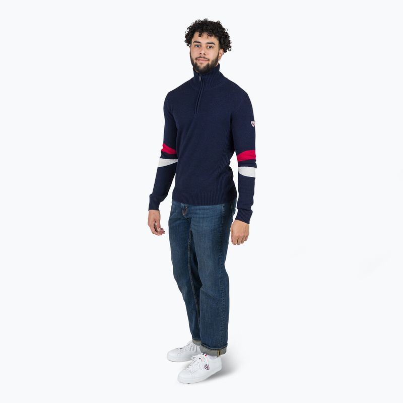 Bluză pentru bărbați Rossignol Signature Hz Knit dark navy 2