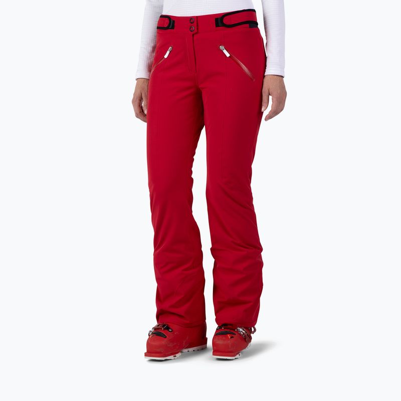 Pantaloni de schi pentru femei Rossignol Blackside ruby red