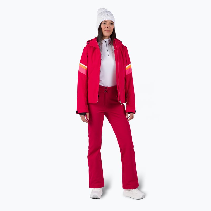 Pantaloni de schi pentru femei Rossignol Ski Softshell ruby red 2