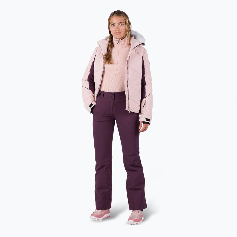 Pantaloni de schi pentru femei Rossignol Staci mulberry 2