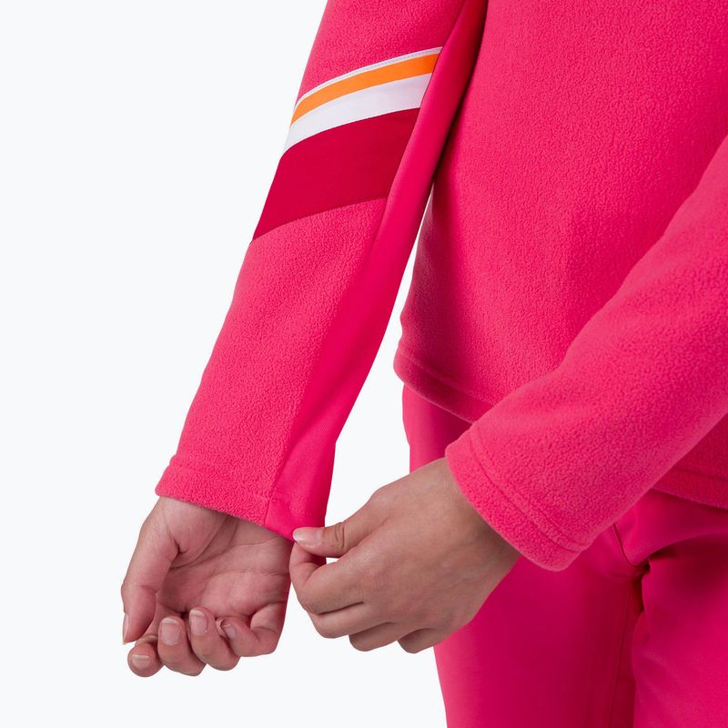 Hanorac pentru femei Rossignol Strawpile Fleece Hz tea rose 5