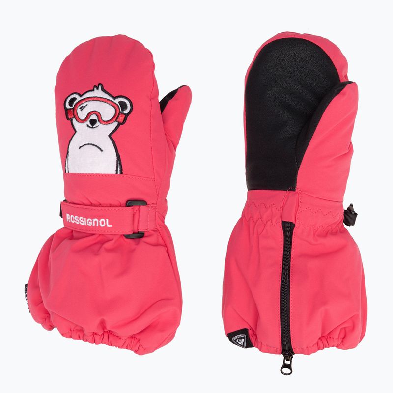 Mănuși de iarnă pentru copii Rossignol Baby Impr M tea rose