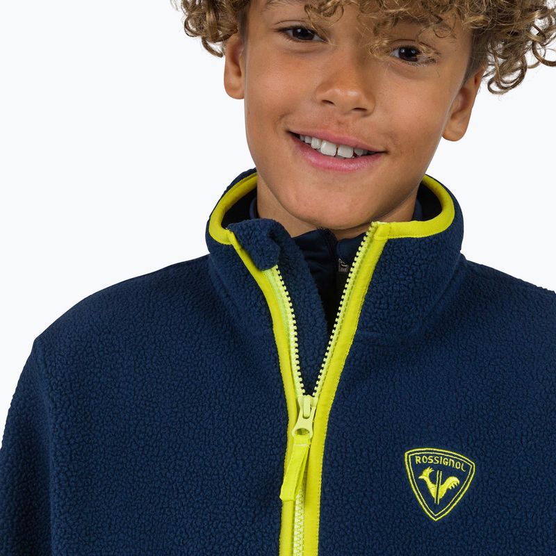 Bluză pentru copii  Rossignol Jr Alltrack Fleece dark navy 4